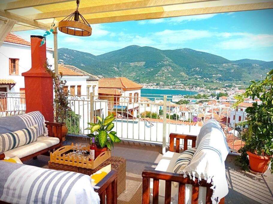 Villa Duka'S Gardenhouse Città di Skopelos Esterno foto